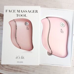 Solaris Laboratories NY It's Lit LED Gua Sha Facial Massager NIB